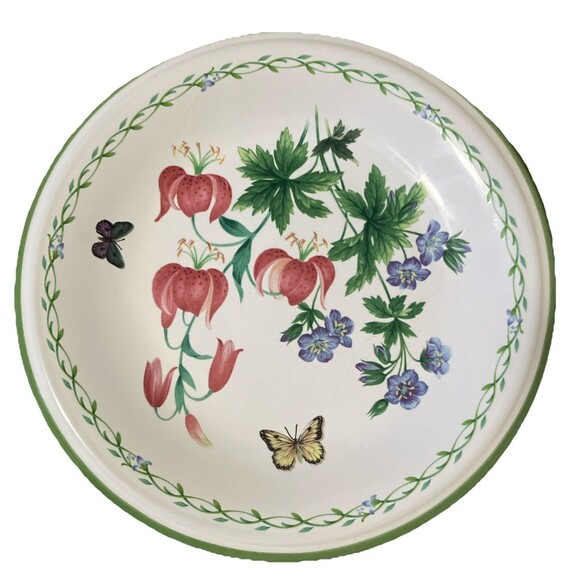 Mikasa set of 5 GARDEN BLOOM  7 3/4" Salad Plates Studio Nova Y 2372 - Picture 2 of 16